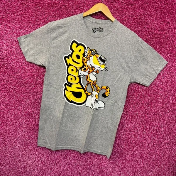 Cheetos Chester the Cheesy Cheetah Frito-Lays Promo Tee M - Image 3