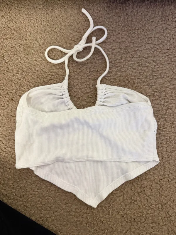 Garage Halter Crop Top - Image 2