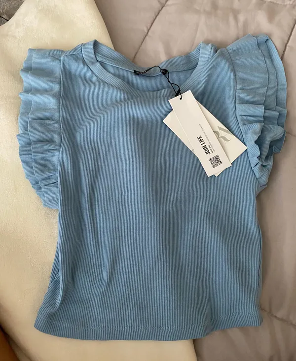 ZARA Blue Shirt - Image 3