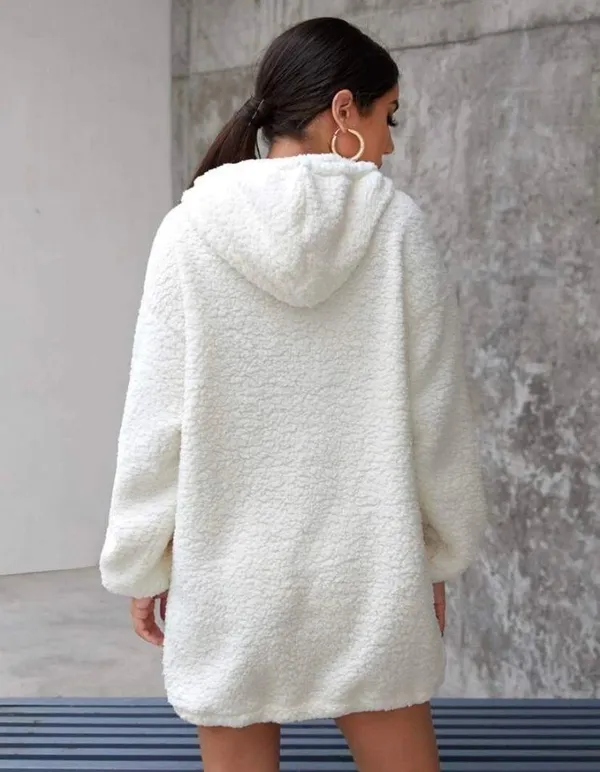 Sweater Dress White Size M - Image 4