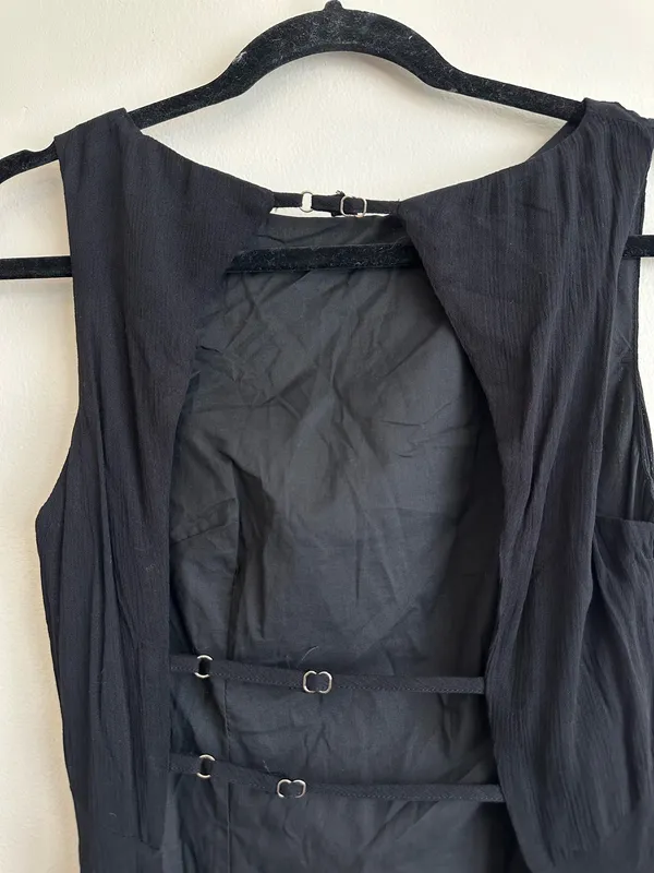 Princess Polly Ace of Hearts Maxi Dress Black Size 4 - Image 6