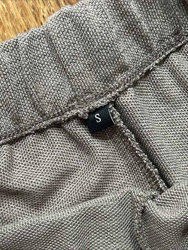 Amazon Women’s Tan / Grey Wide-Leg Lounge Pants size Small NWOT - Image 2