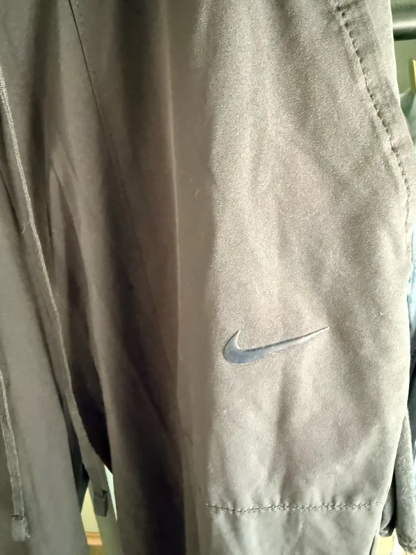 Womens Nike Flex Bliss Luxe 7/8 Training Pants Dark Smoke Gray - Image 3