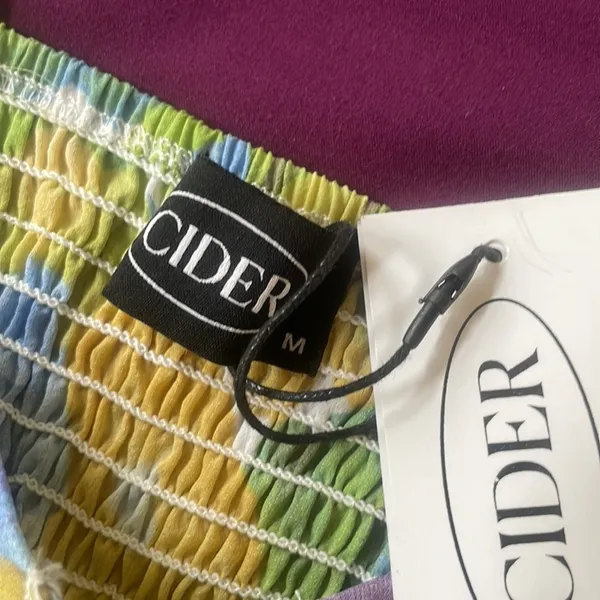 CIDER A Refreshing Summer Corset Crop Top Medium M - Image 3