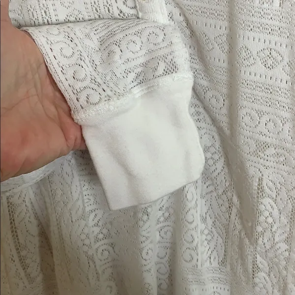 Dylan white‎ lace top - Image 4