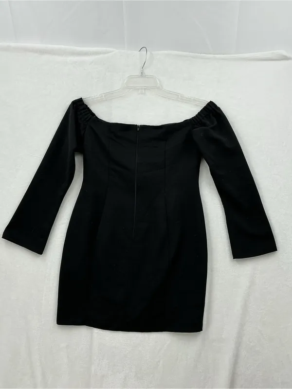 ASOS Black Off-Shoulder Mini Dress 1023 - Image 2