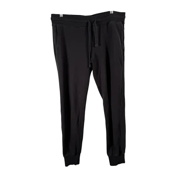 American Giant French‎ Terry Jogger Sweatpants Black Lounge READ Womens Medium - Image 2
