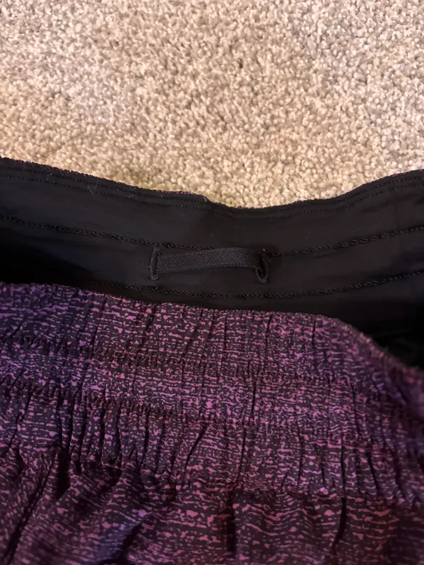 Lululemon Purple Tracker Shorts - Image 4