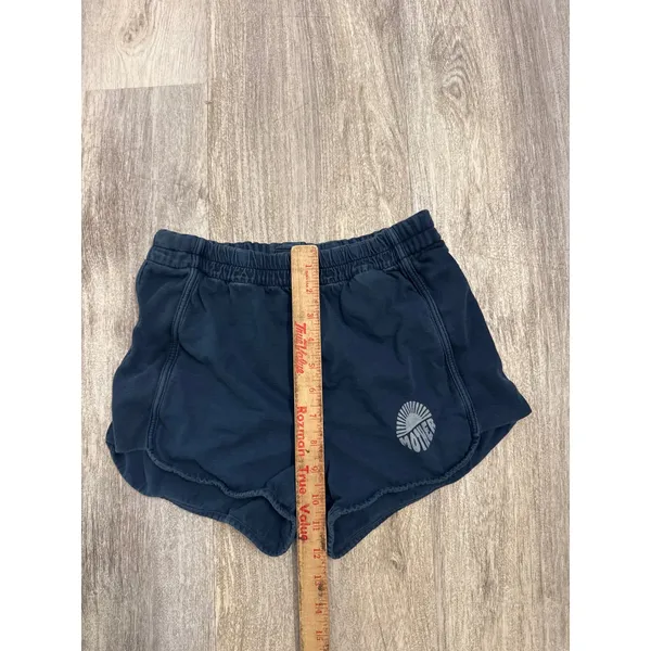 Mother Denim The Triple Running Mate Shorts Blue Nights Navy‎ Cotton Small - Image 6