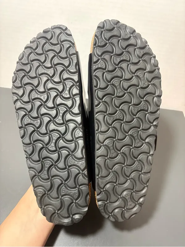 BIRKENSTOCK Arizona Black Patent Sandals - Image 6