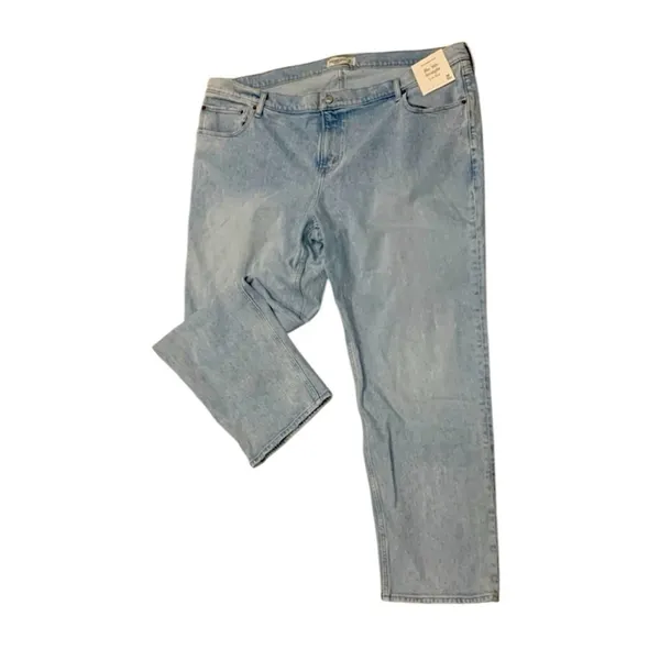Abercrombie & Fitch The 90s Straight low rise size 22 - Image 2