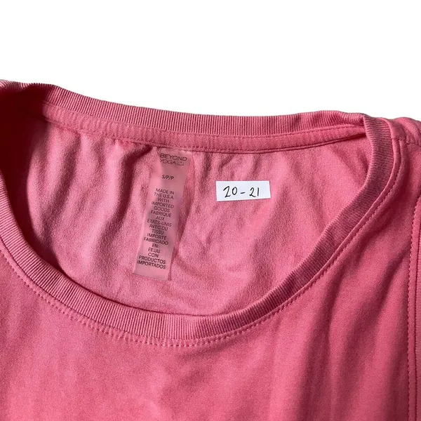 Beyond Yoga Pink Sleeveless Muscle Tee Women's Size Small | 20-21 - Image 5