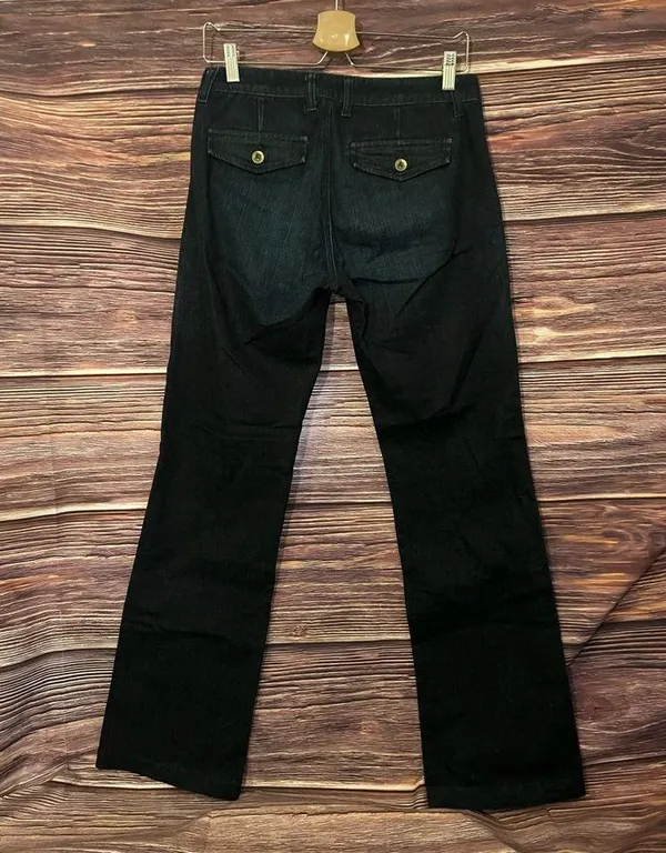Dark Washed, Straight Legged. Size 28. - Image 4