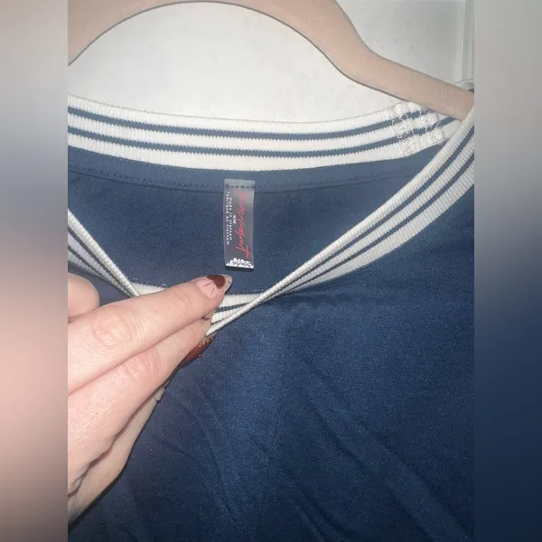 NWT FREE PEOPLE Movement Don't Sweat It Muscle Tank - Midnight Navy $38MSRP - Image 8