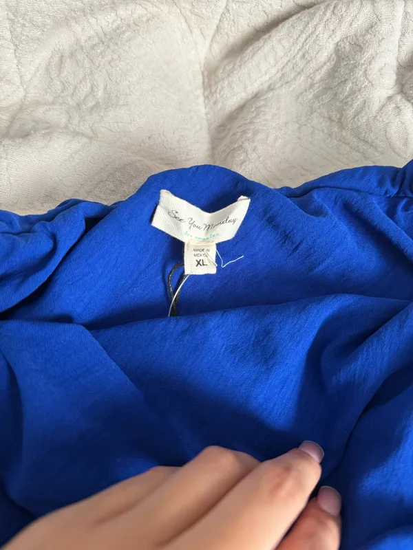 blue dress Size XL - Image 2