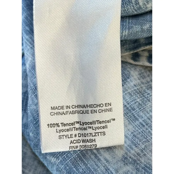 NWT Thread & Supply Acid‎ Wash Carmel Midi Spaghetti Strap Slip Dress Medium - Image 7