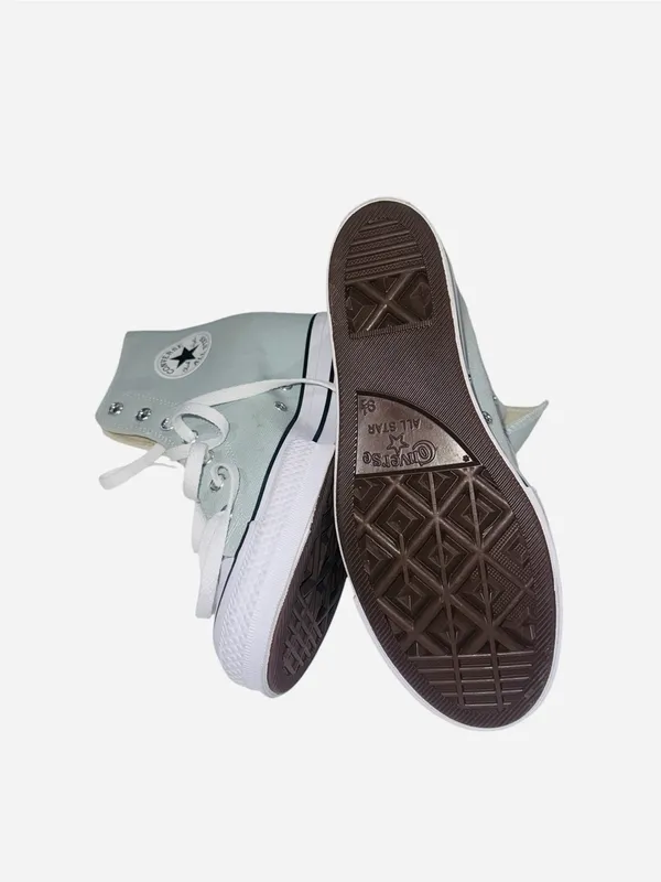 NEW Converse Chuck Taylor All Star Womens Sneaker in Wedge Mint 9.5 - Image 9