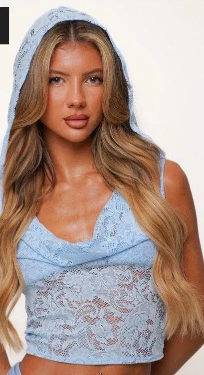 luana the label powder blue lace set - Image 2