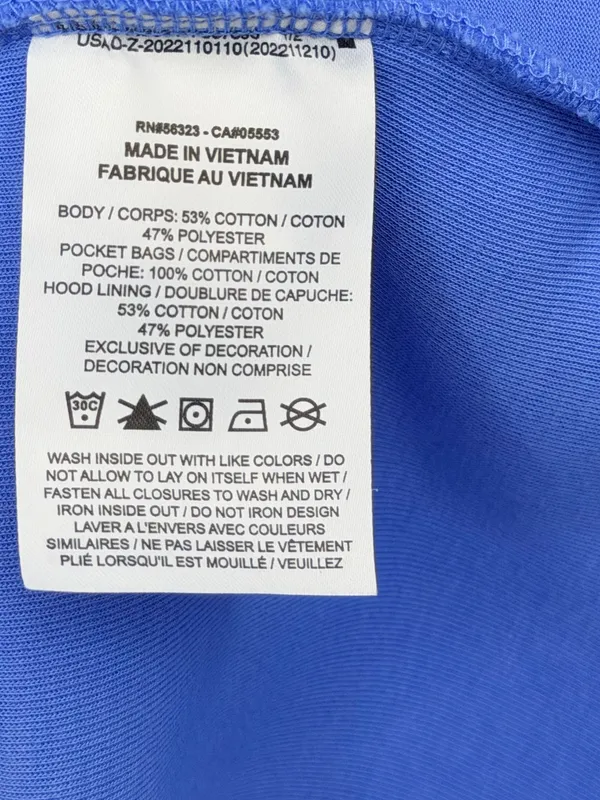 Nike Tech Fleece Windrunner‎ Hoodie Womens M Royal Pulse Blue FB8338-494 - Image 8