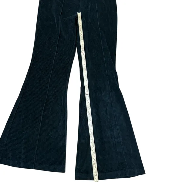 Aerie Black Corduroy Flare Pants High Waisted Bell Bottoms Sz‎ S - Image 6