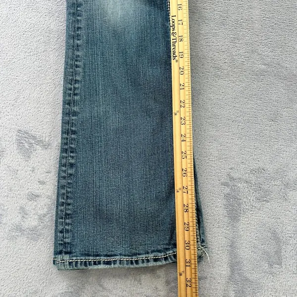 Silver Jeans Suki Surplus‎ Bootcut Women 26x32 Blue Denim Mid Rise Medium Wash - Image 8