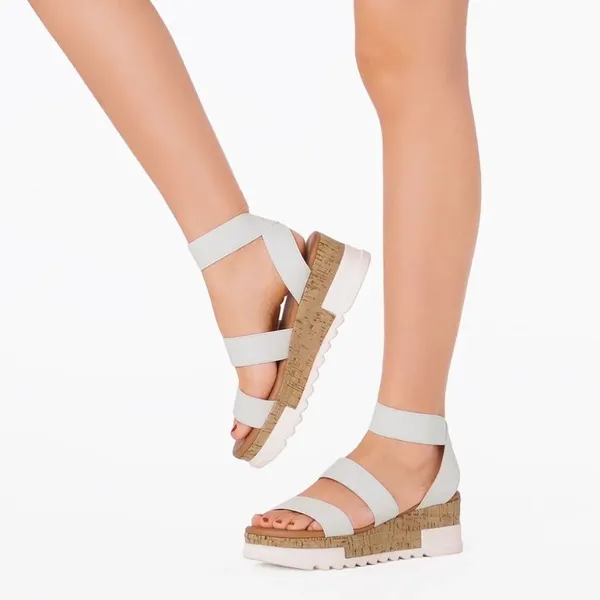 DREAM PAIRS Casual Platform Sandals - Size 9 - NEW‎ IN BOX. - Image 2