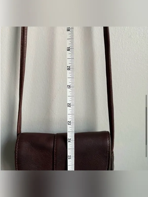 Fossil Brown Leather Small Crossbody - Image 7