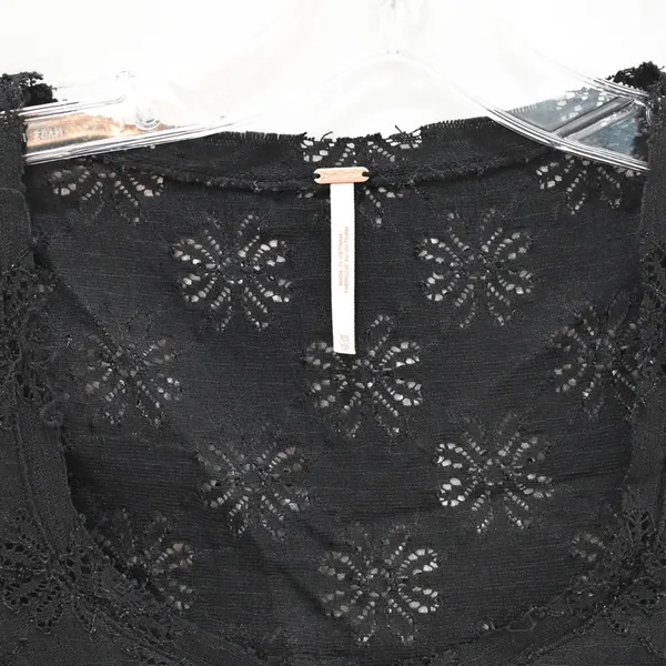 Free People Daisy Lace Godet Dress Size XS Black - Image 8