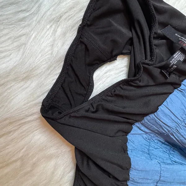 FP Movement Free‎ People Way Home Shorts Blue High Rise Running Athletic XS - Image 10