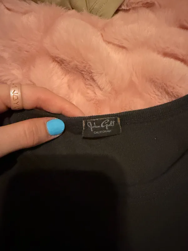 John Galt Top Brandy Melville Black - Image 2