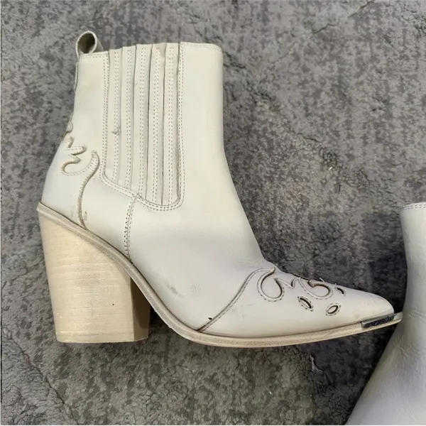 Steve Madden Multi Leather Pointed-Toe Western Booties - Image 12