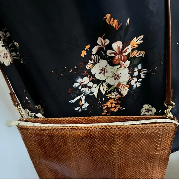 Genuine Snake Skin Crossbody Purse - Image 5