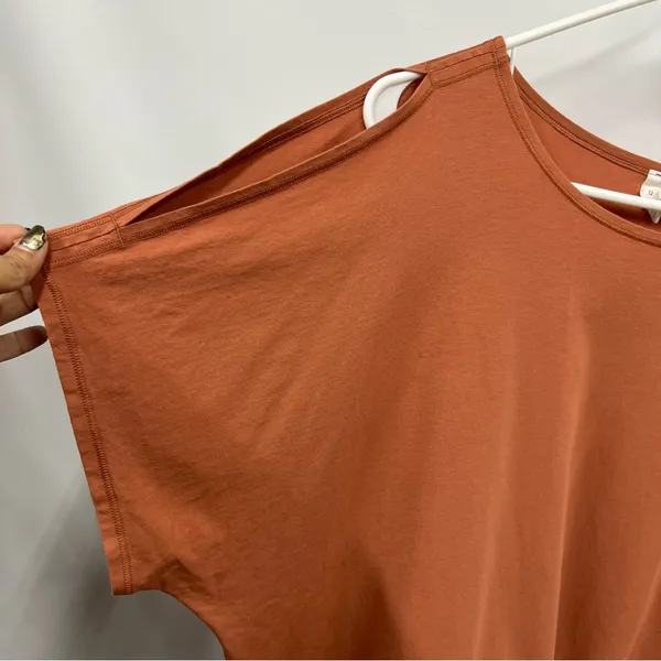 Lululemon size 12 Canyon Rock Renew The Day T Shirt Pima cotton blend - Image 4