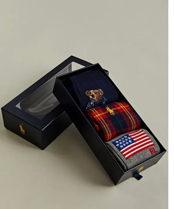 Ralph Lauren Bear Sock Gift Box NIX - Image 4