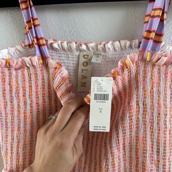 Anthropologie Dolan Caroline Tiered Maxi Dress Size Small New - Image 6