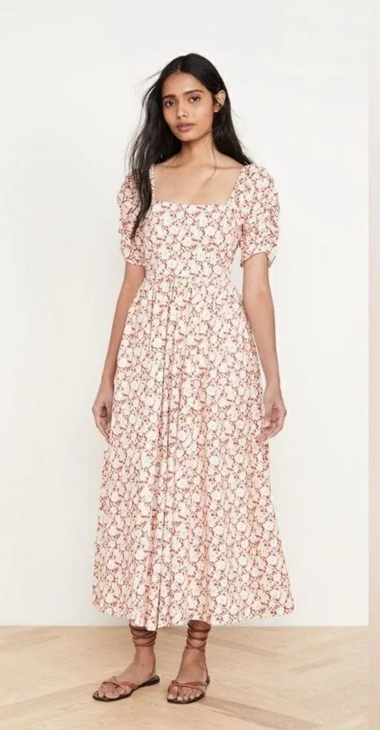 Free People She's A Dream Midi Dress Cottagecore 0 - Image 3