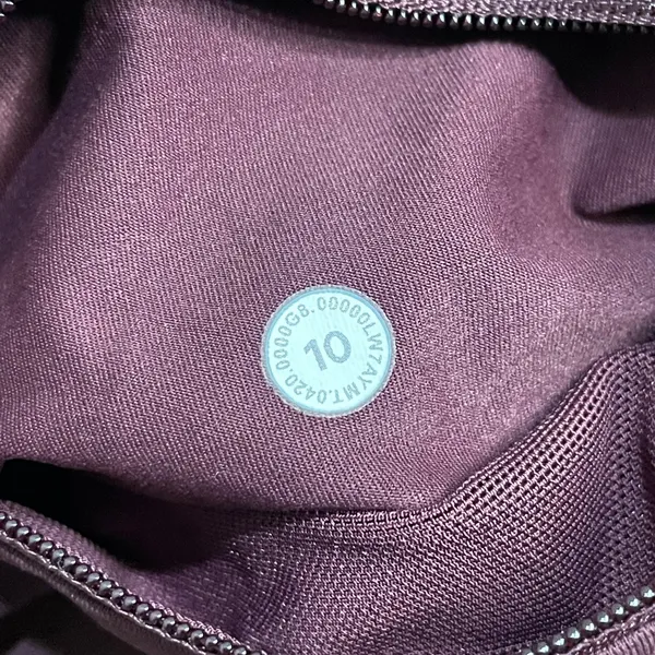Lululemon Burgundy/ Maroon Speed up Shorts - Image 6