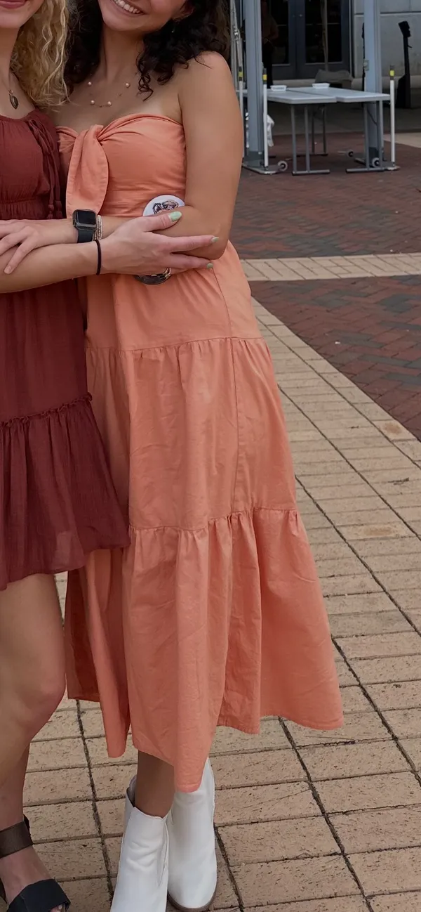 Boutique Strapless Dress - Image 3