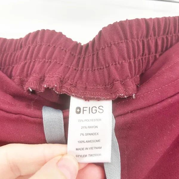 FIGS Technical Collection Womens Zamora Nursing Medical Scrub Pants Size‎ XS - Image 5
