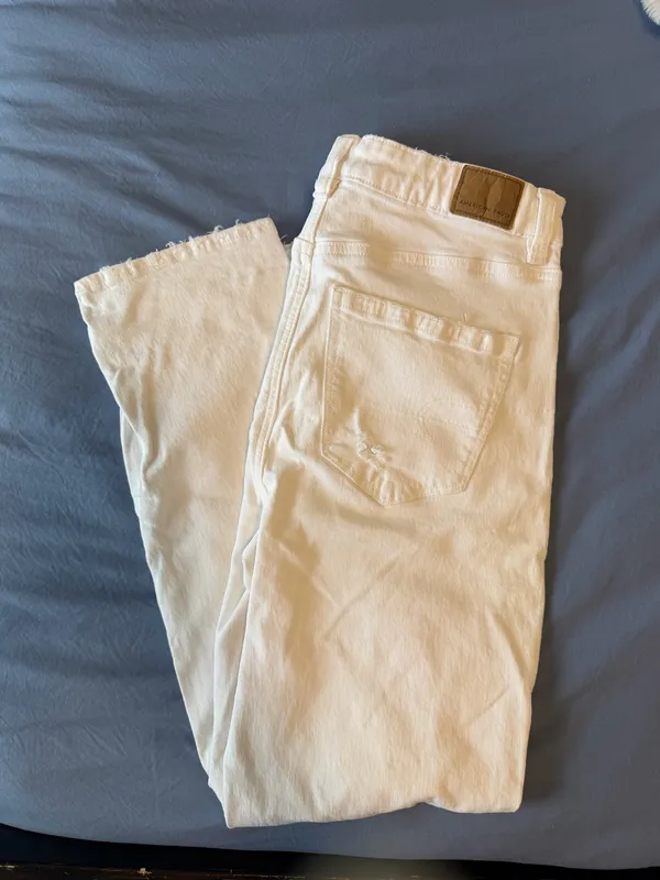 American Eagle Ripped Mom Jeans - Image 2