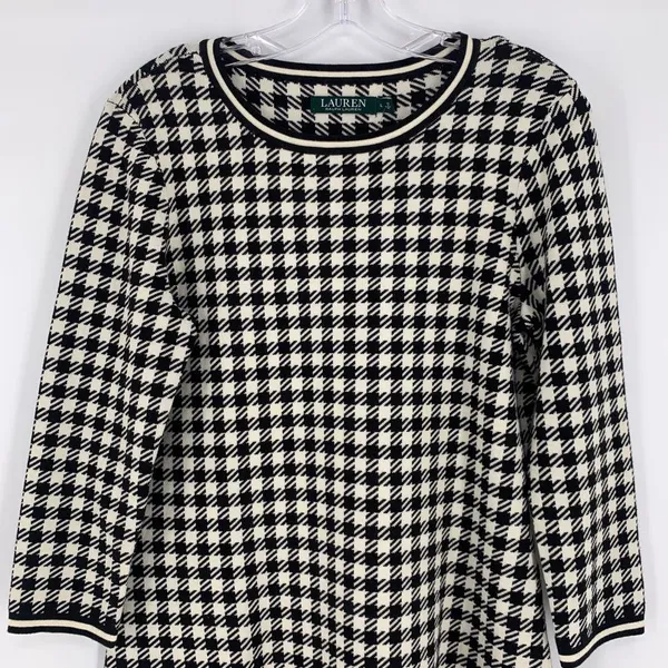 Lauren Ralph Lauren Long Sleeve Sweater Dress - Image 2