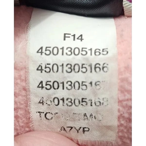 The North Face Fleece Pullover‎ Quarter Zip Activewear Top Pink Womens - Image 8