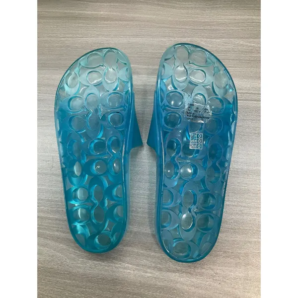 NWOT COACH ULYSSA JELLY POOL SLIDES - Image 7
