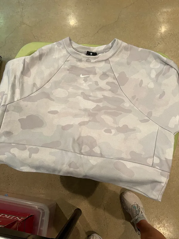 Nike Cropped Sweatshirt Crewneck camouflage - Image 2