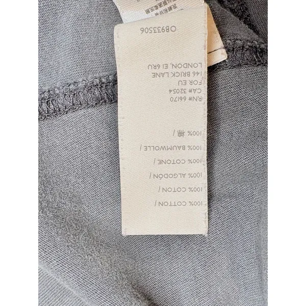 Free People‎ We The Free Charcoal Gray Oversized Long Sleeve Tee Mock Neck XS S - Image 7