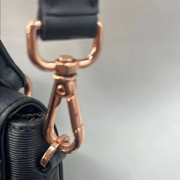 Ted Baker Elegant Black Bow Leather Handbag - Image 8