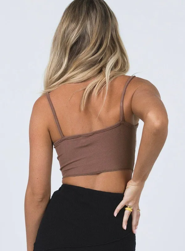 Princess Polly brown tank - Image 2