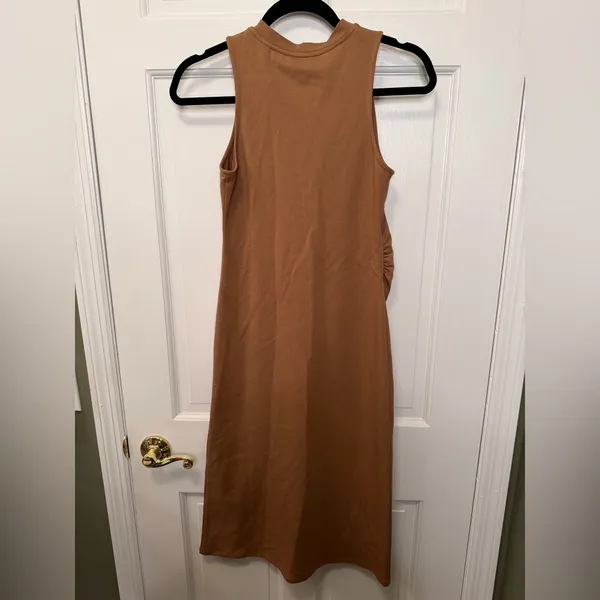Marcella NYC Reina Dress NWT‎ Chestnut Brown Size XS - Image 6