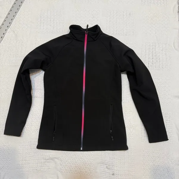 Ideology small full zip softshell jacket active fleece lined C 2810 - Image 10