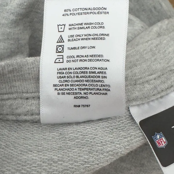 NFL Team Apparel Detroit Lions Crewneck - Image 3